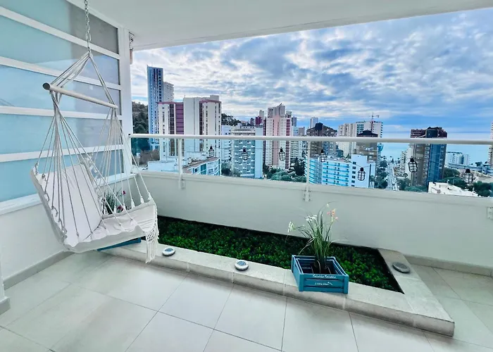 Sea View Penthouse! Daire Benidorm